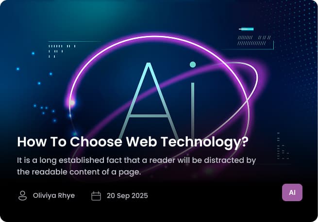 How To Choose Web Technology?